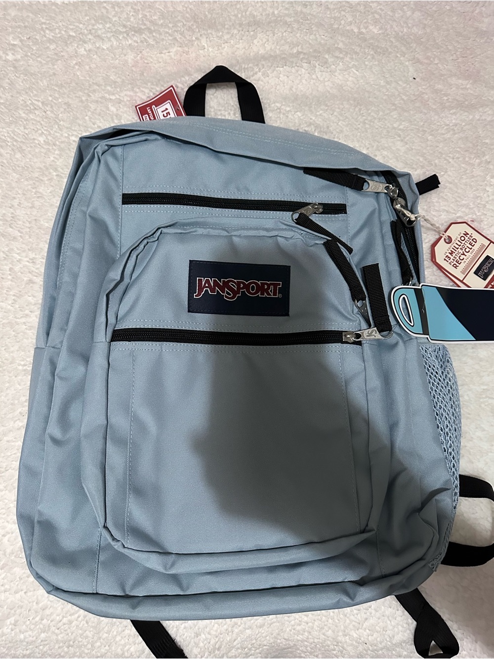 Jansport Light Blue Everyday Backpack for Men
